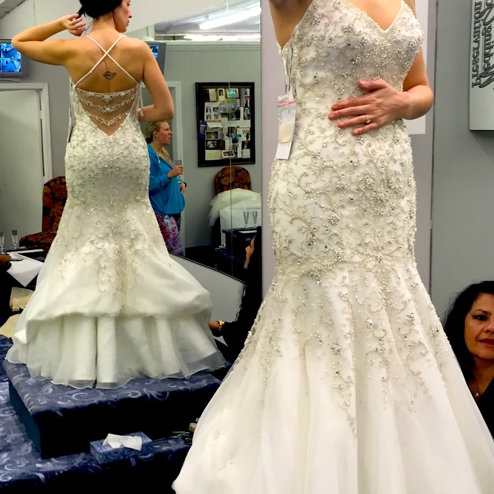 Kitty Chen - Beaded Wedding Dress